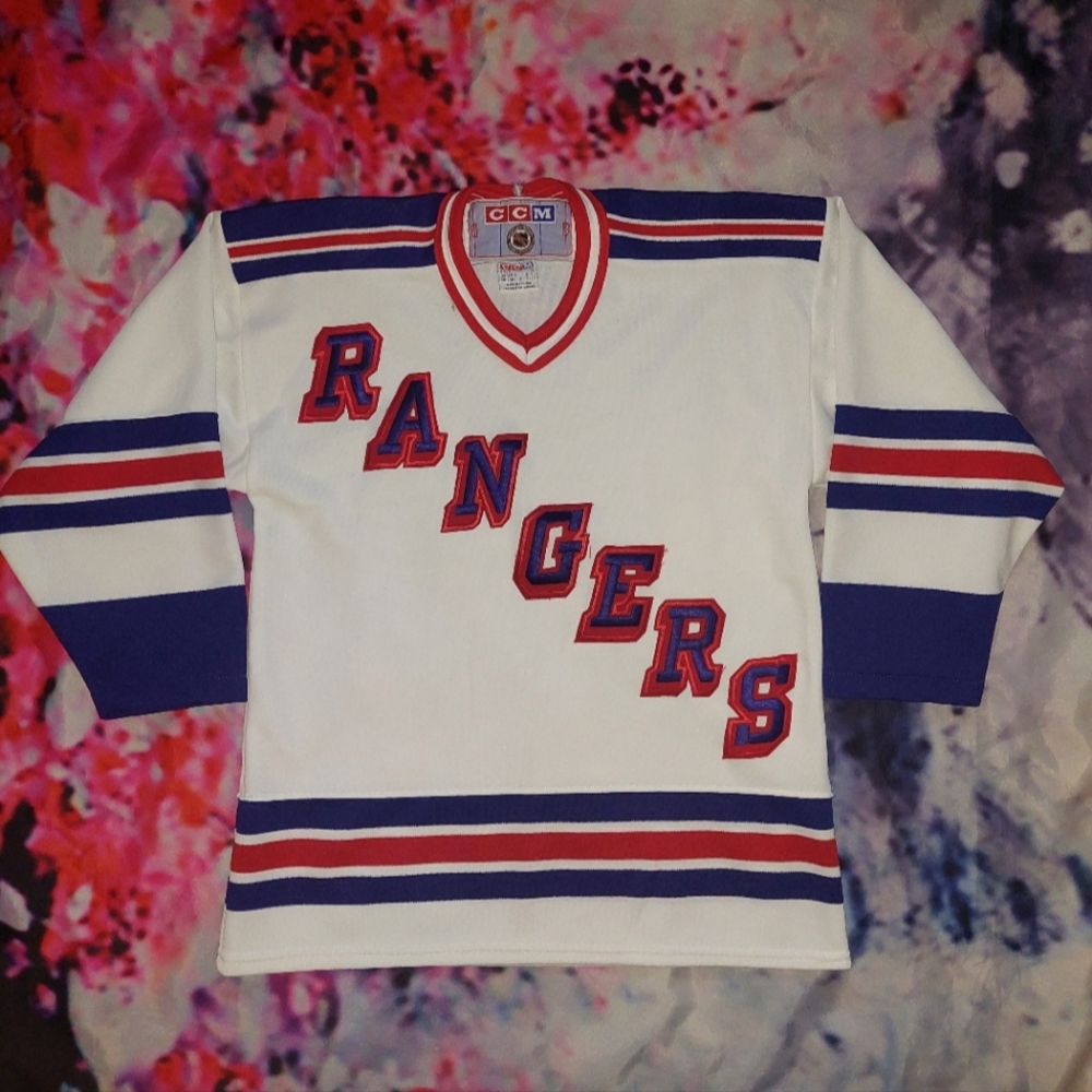 Vintage New York Rangers CCM Youth L/XL